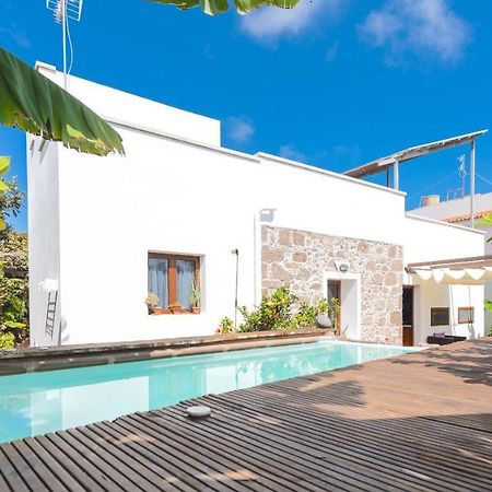 Villa Canaria Piscina Jacuzzi Jardin Santa Maria de Guia de Gran Canaria Luaran gambar