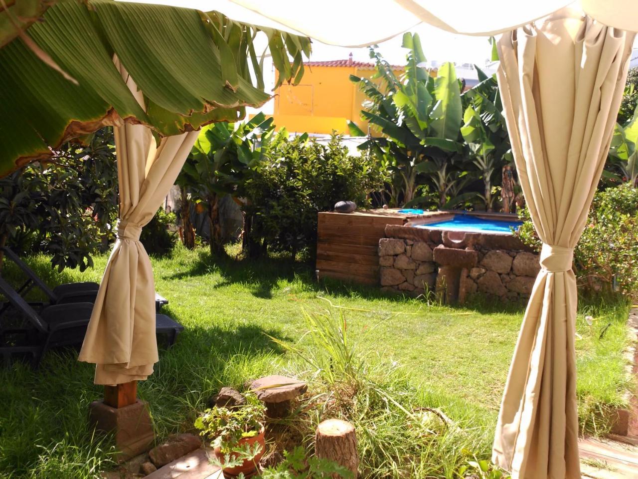 Villa Canaria Piscina Jacuzzi Jardin Santa Maria de Guia de Gran Canaria Luaran gambar
