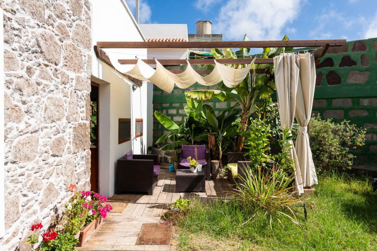 Villa Canaria Piscina Jacuzzi Jardin Santa Maria de Guia de Gran Canaria Luaran gambar