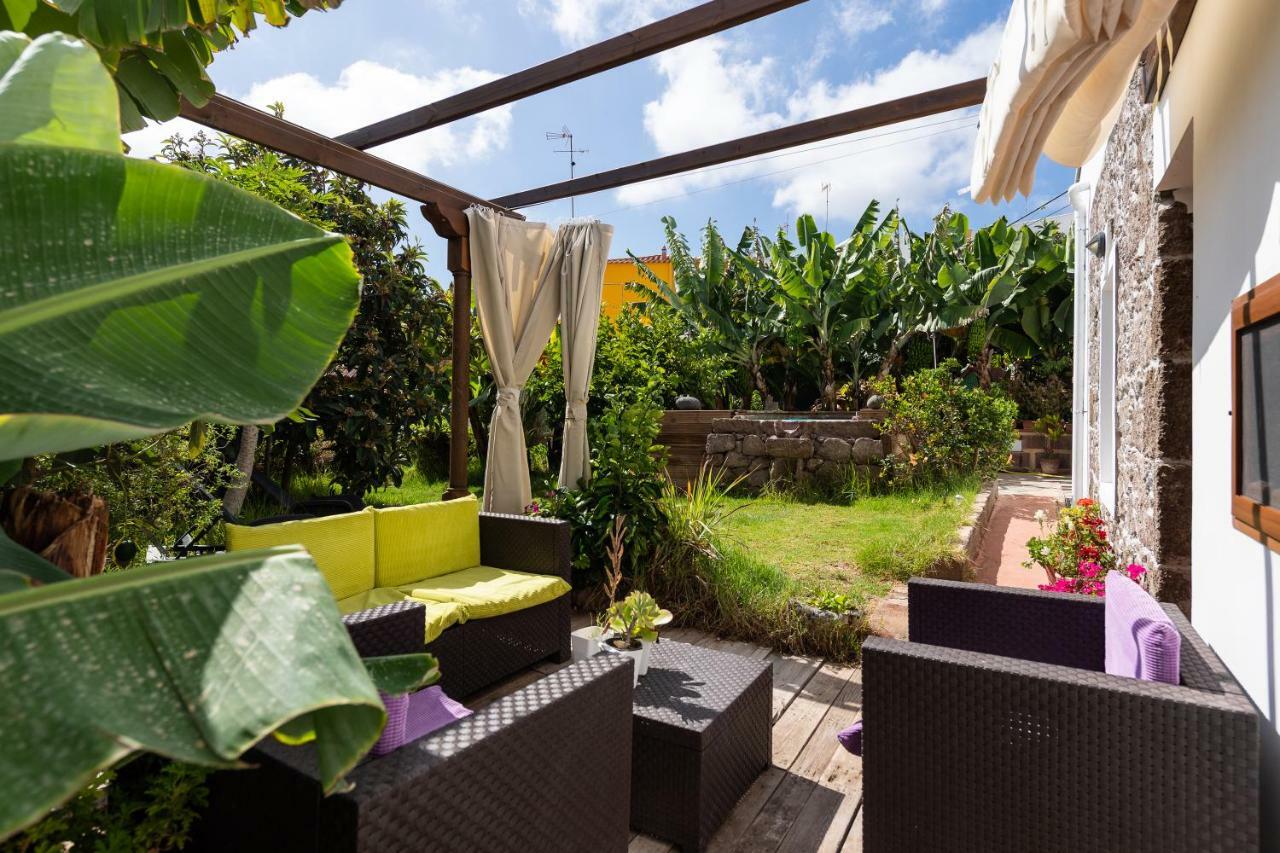 Villa Canaria Piscina Jacuzzi Jardin Santa Maria de Guia de Gran Canaria Luaran gambar